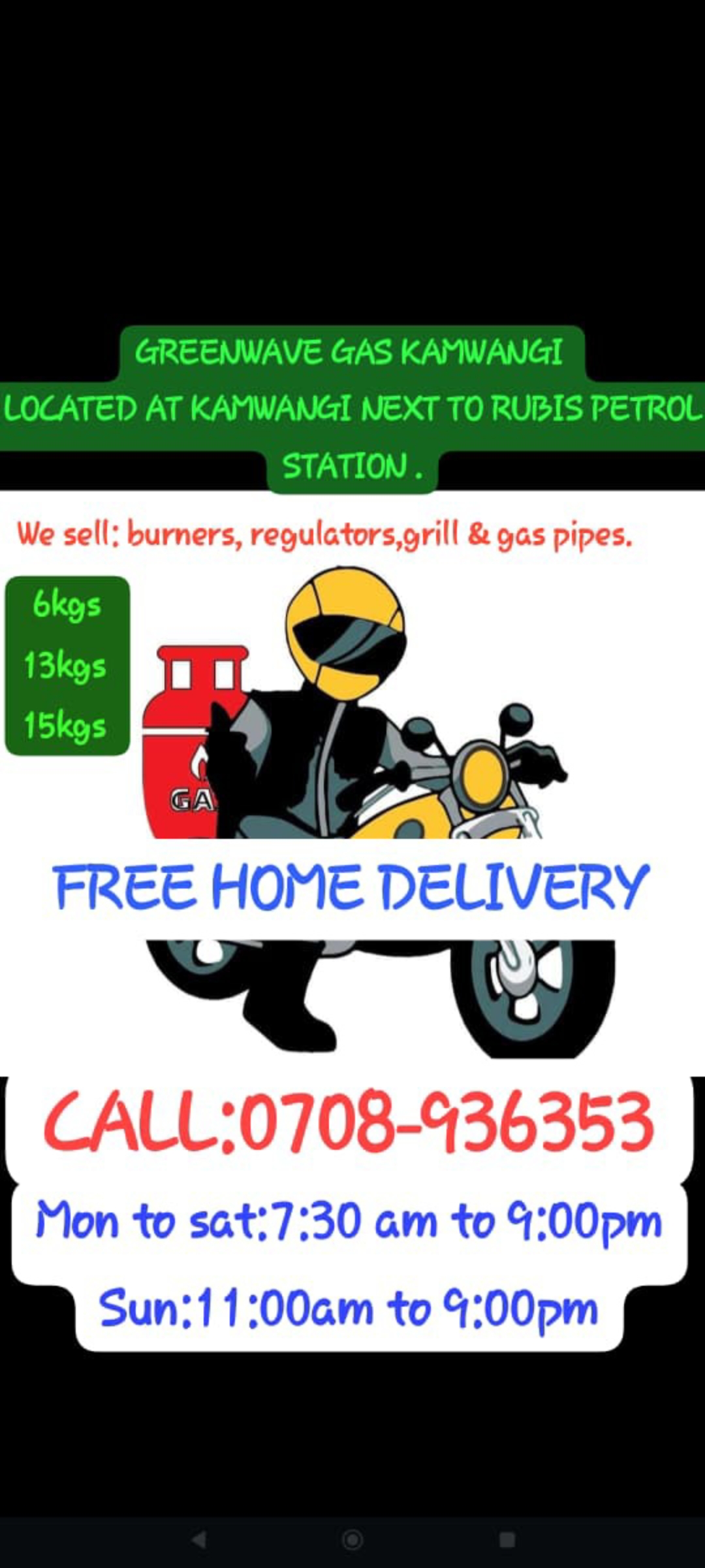GREENWAVE GAS KAMWANGI